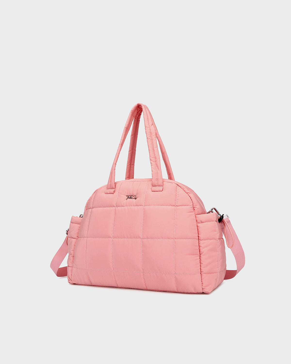 Cloud Duffle in Rose Pink