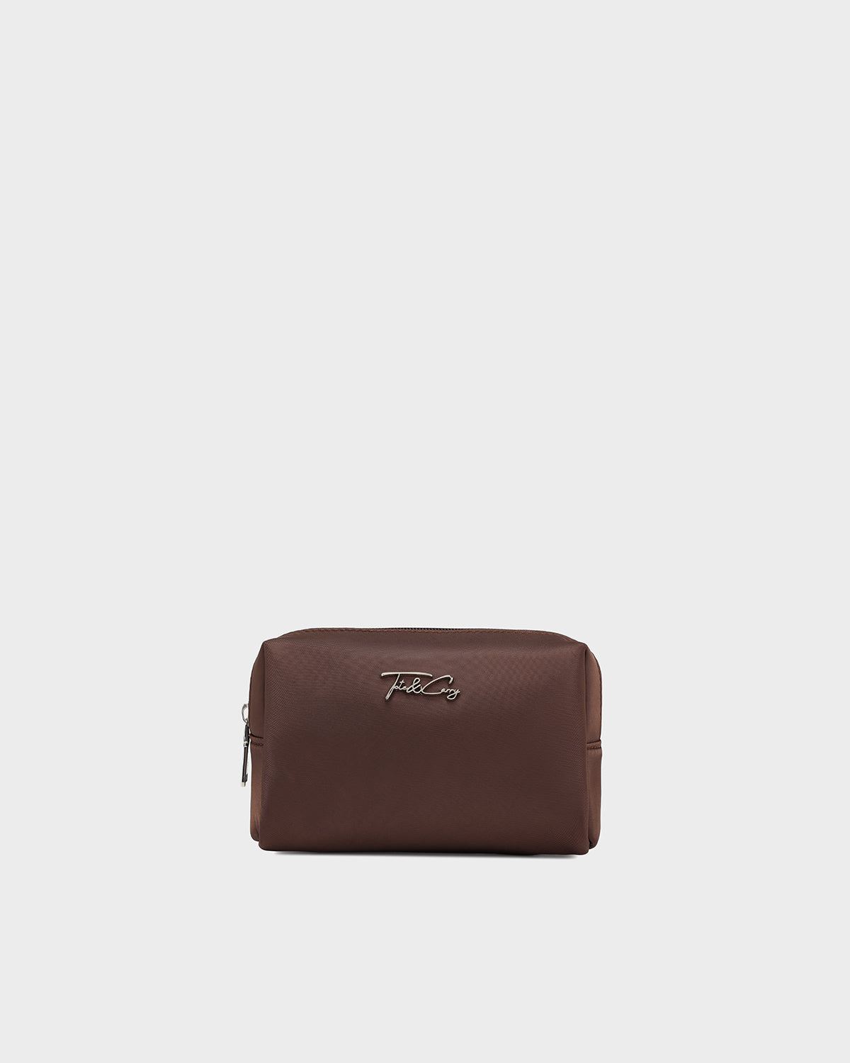 Cloud Toiletry Bag Set in Earth Brown