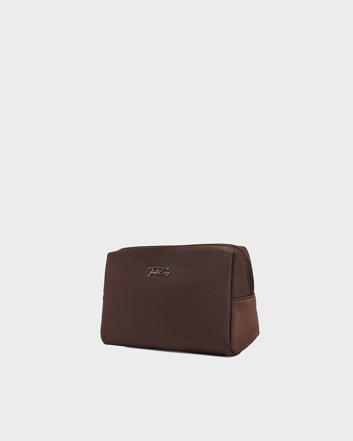 Cloud Toiletry Bag Set in Earth Brown