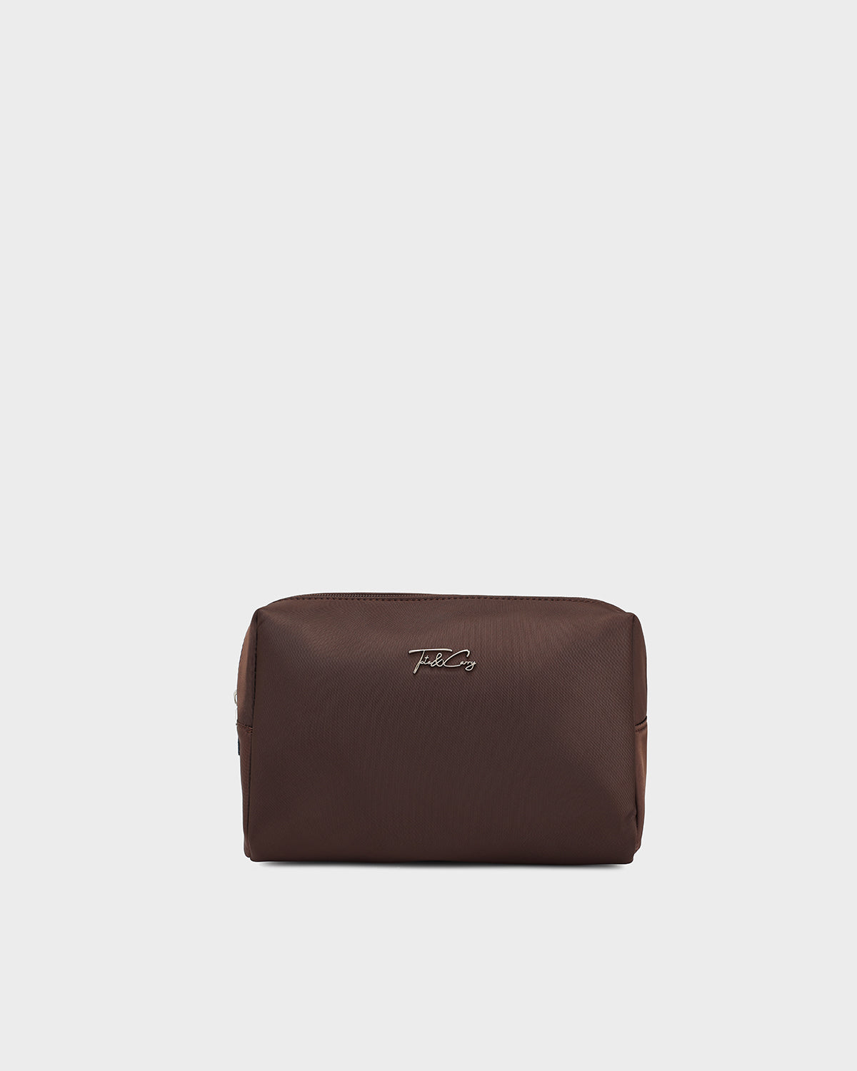 Cloud Toiletry Bag Set in Earth Brown