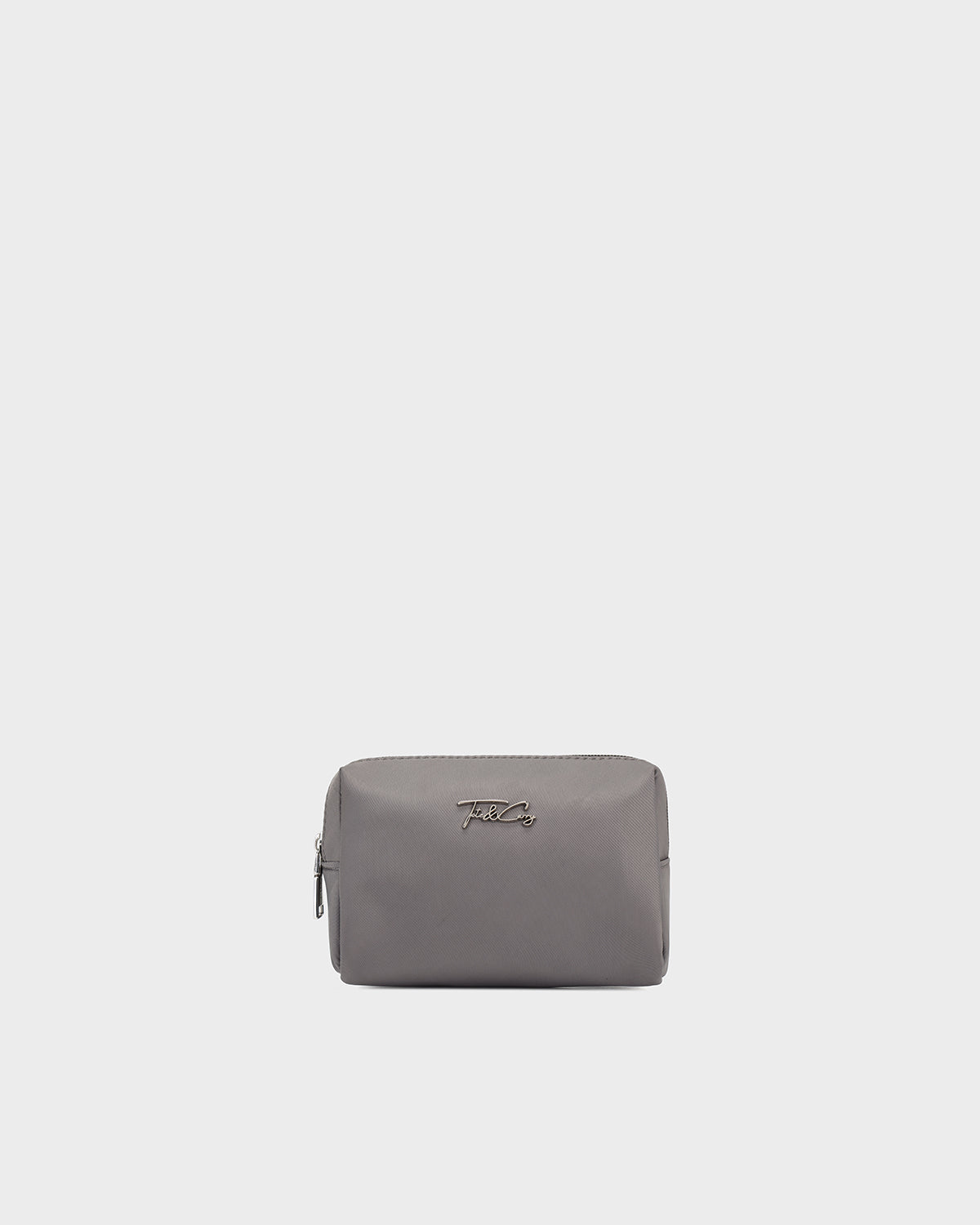Cloud Toiletry Bag Set in Platinum Silver