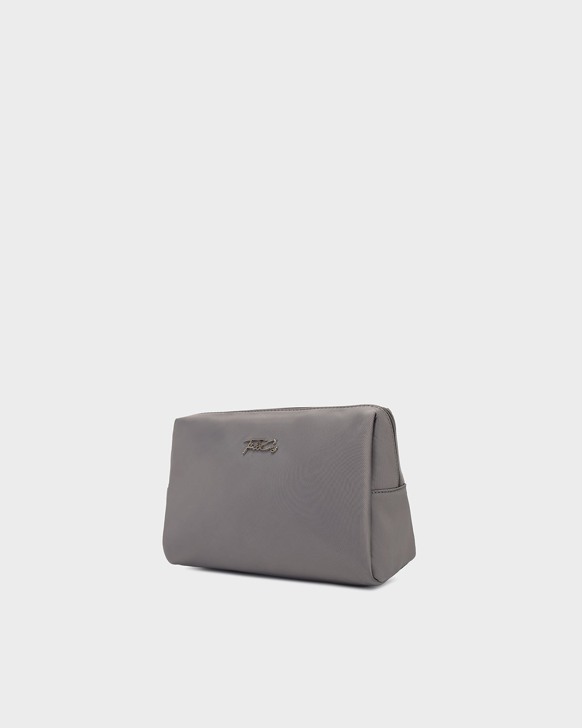 Cloud Toiletry Bag Set in Platinum Silver