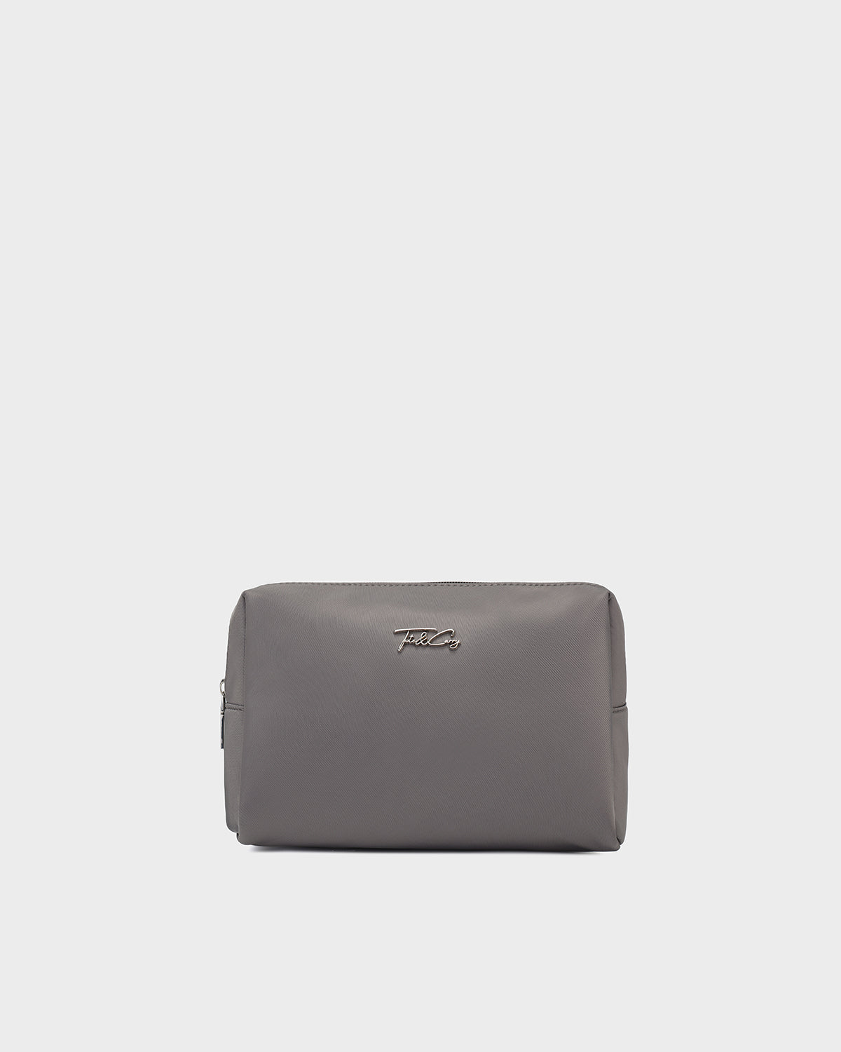 Cloud Toiletry Bag Set in Platinum Silver