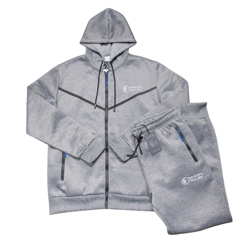 Cool Grey First Class Tech Track Suit