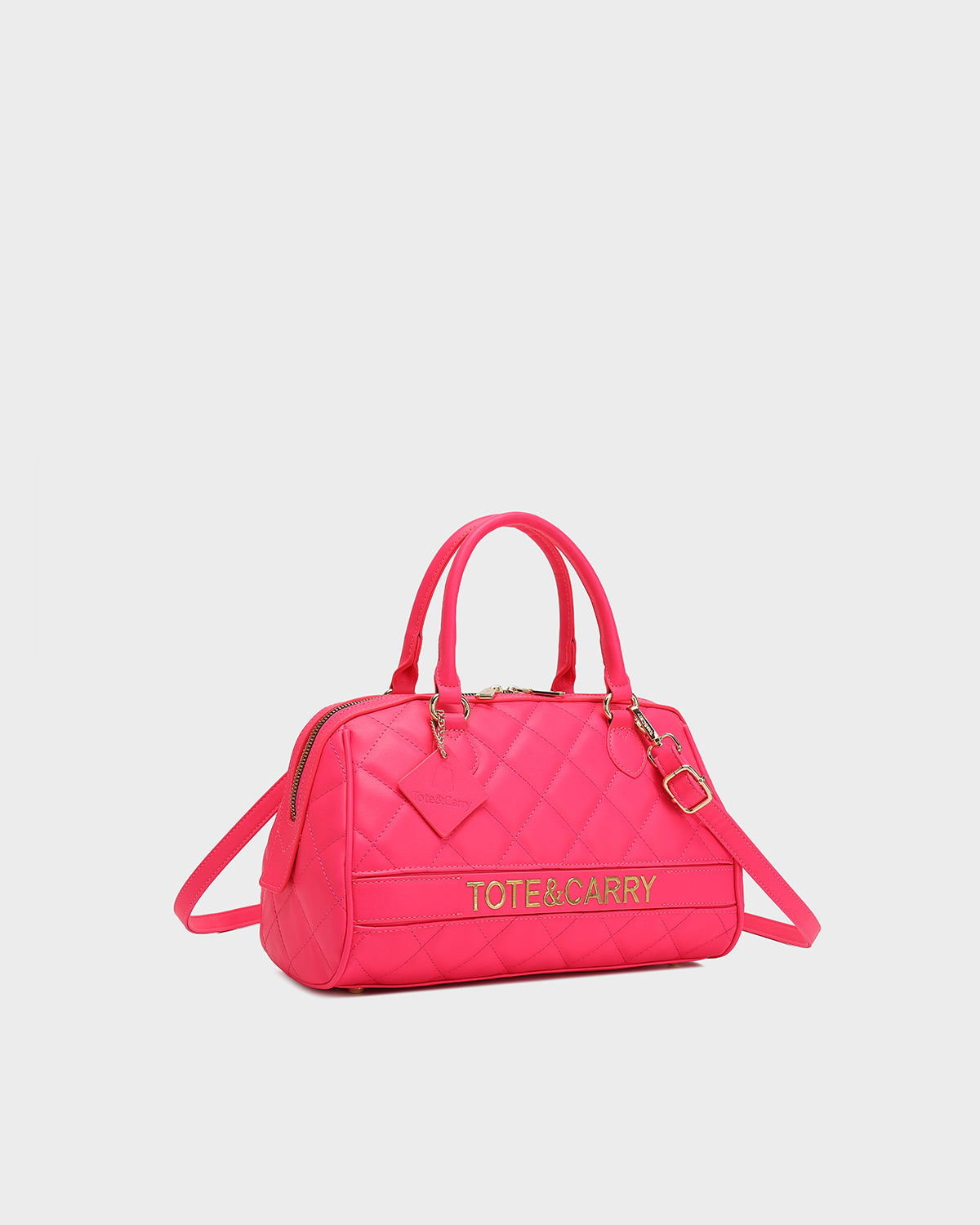 Couture Italy Purse in Neon Pink