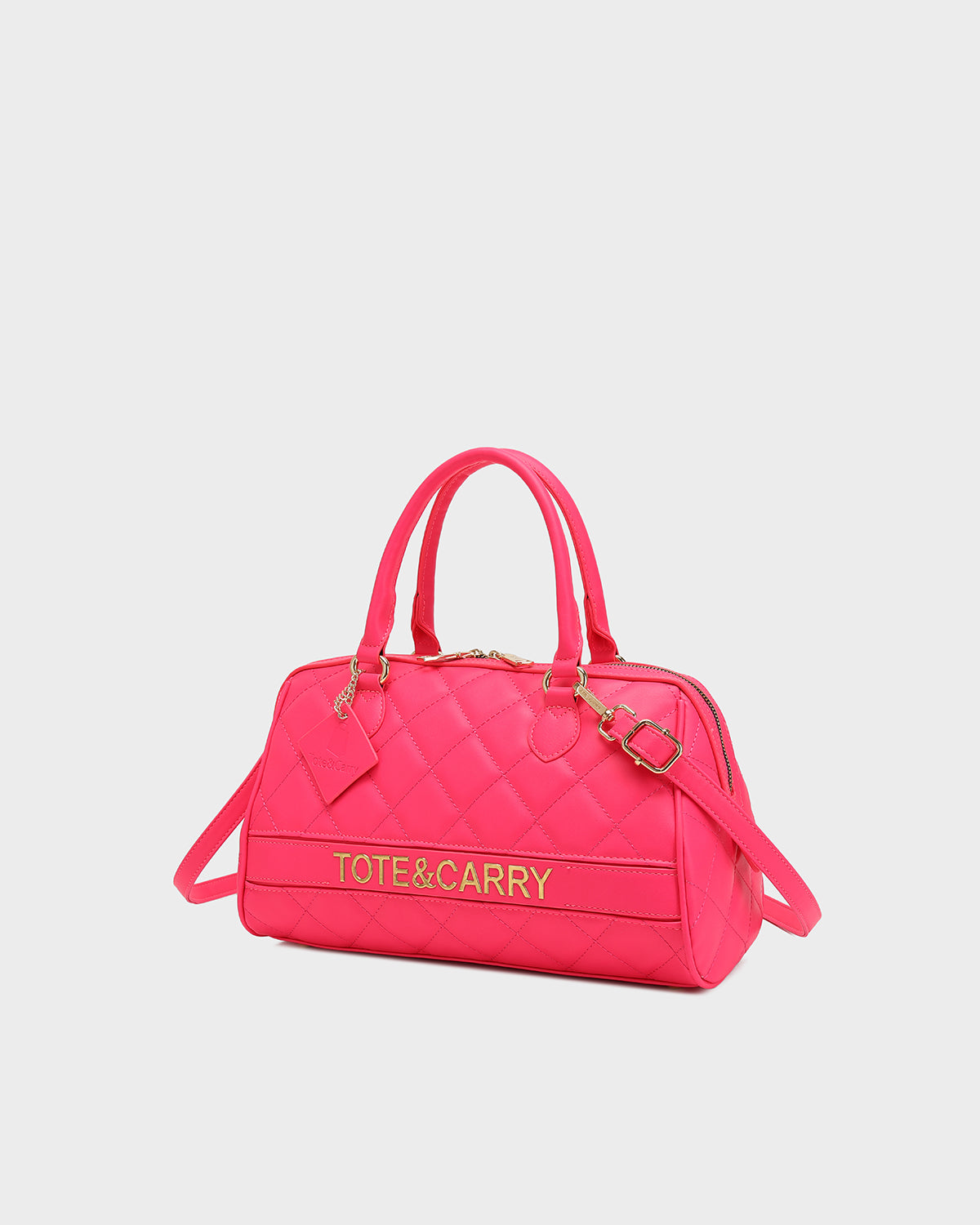 Couture Italy Purse in Neon Pink