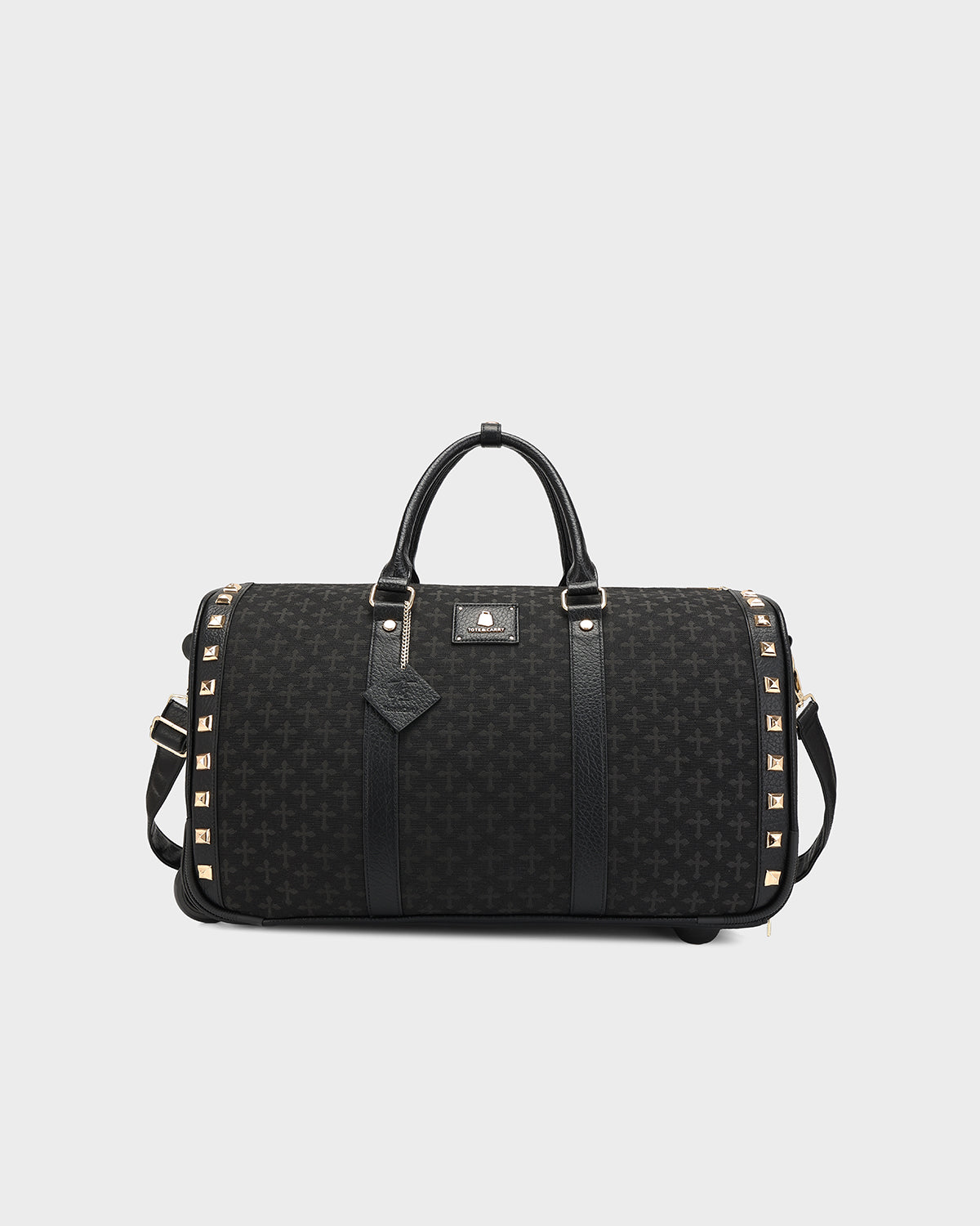 Cross Rolling Duffle Bag in Black