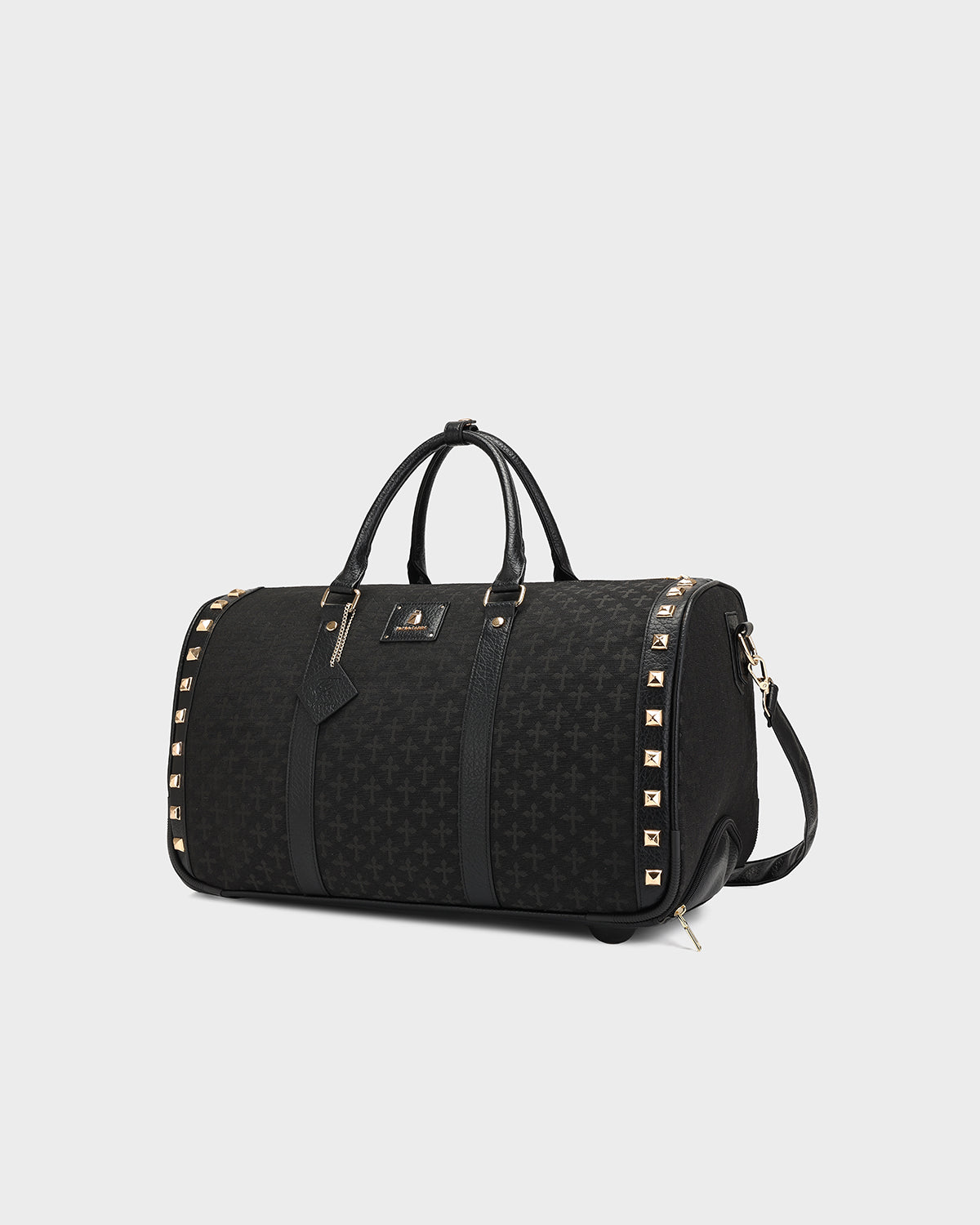 Cross Rolling Duffle Bag in Black