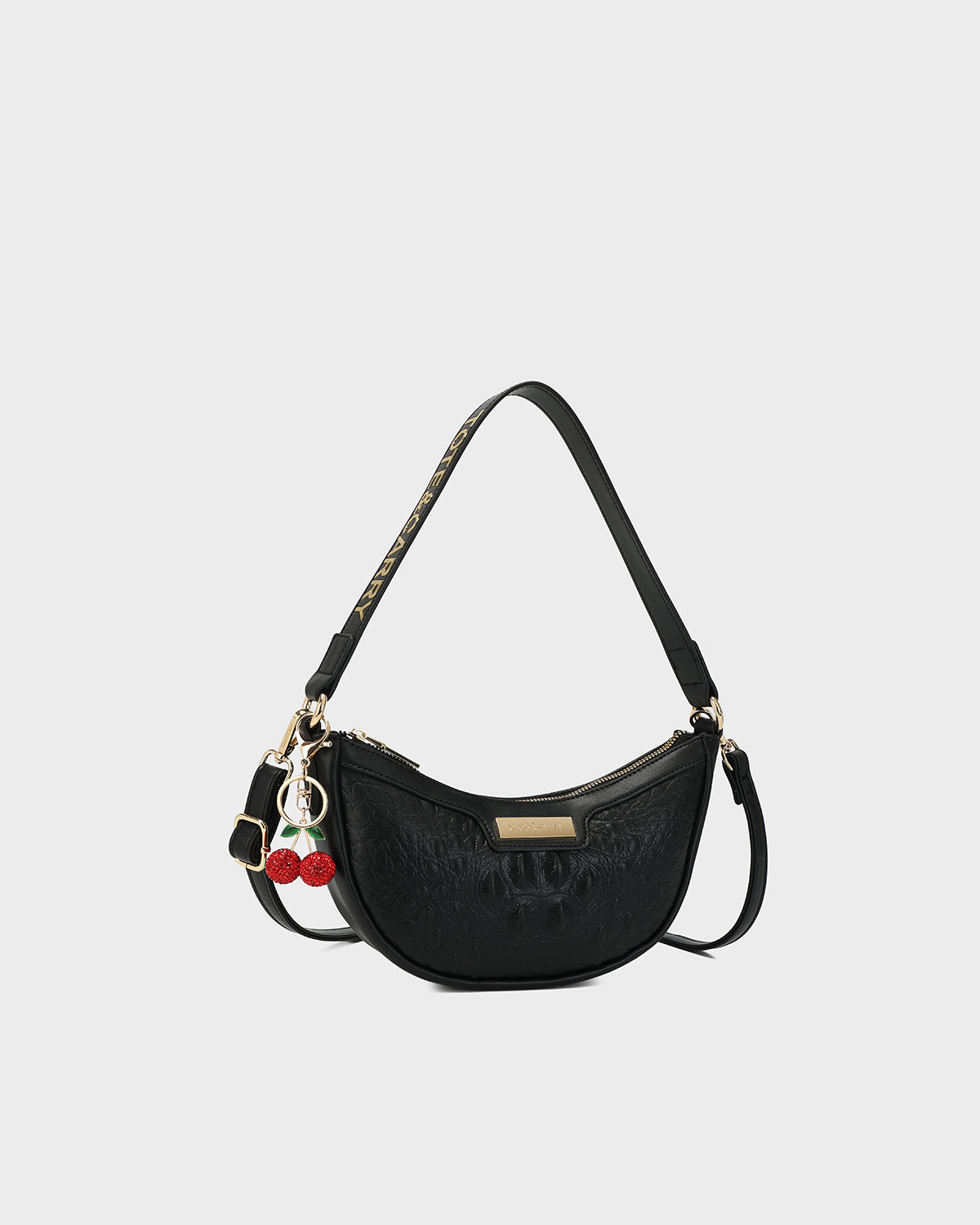 Cutie Shoulder Purse in Black