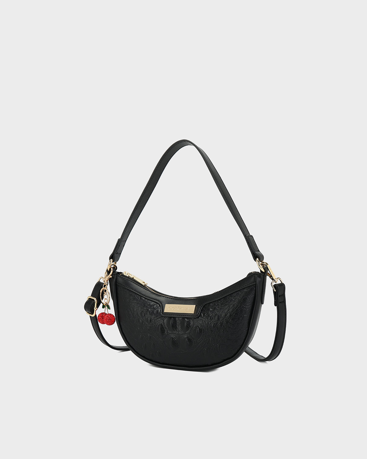 Cutie Shoulder Purse in Black