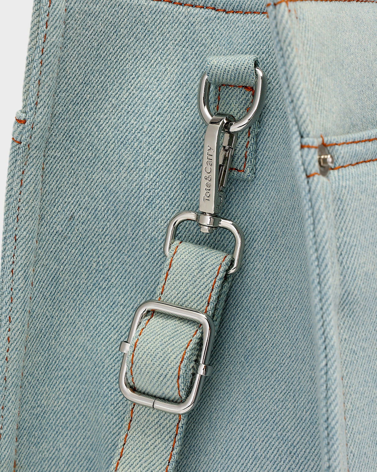 Denim City Tote in light Blue