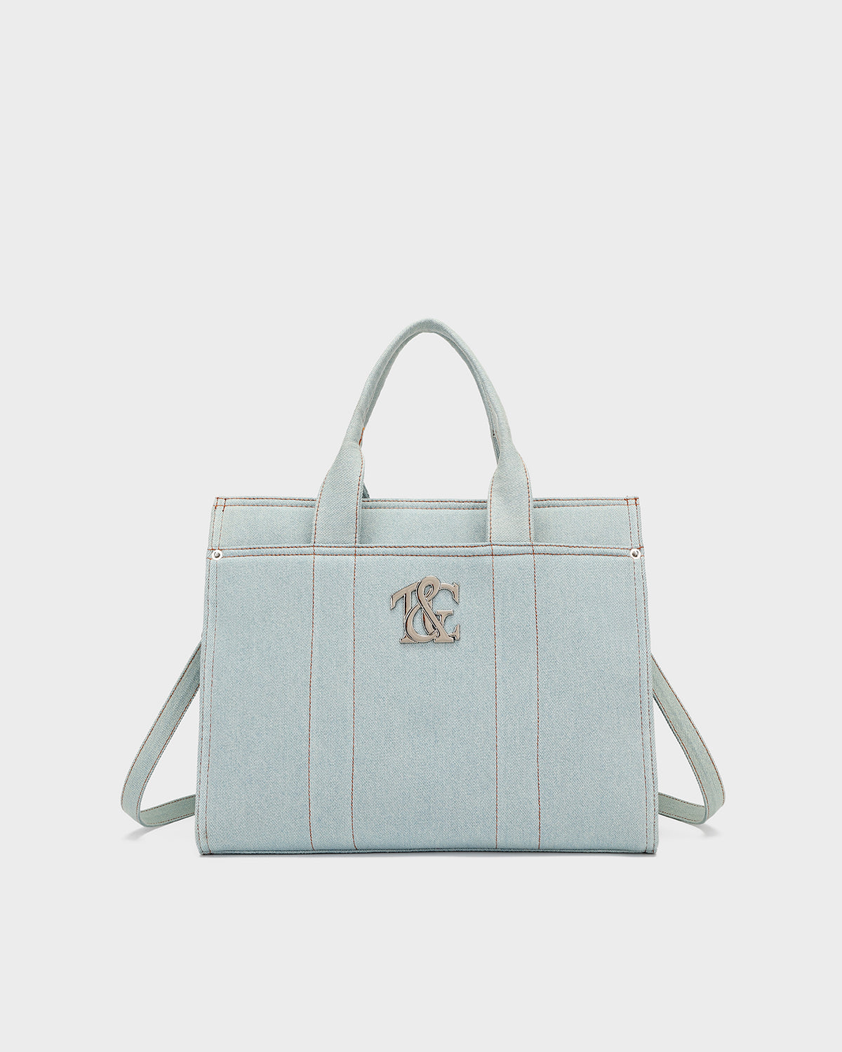 Denim City Tote in light Blue