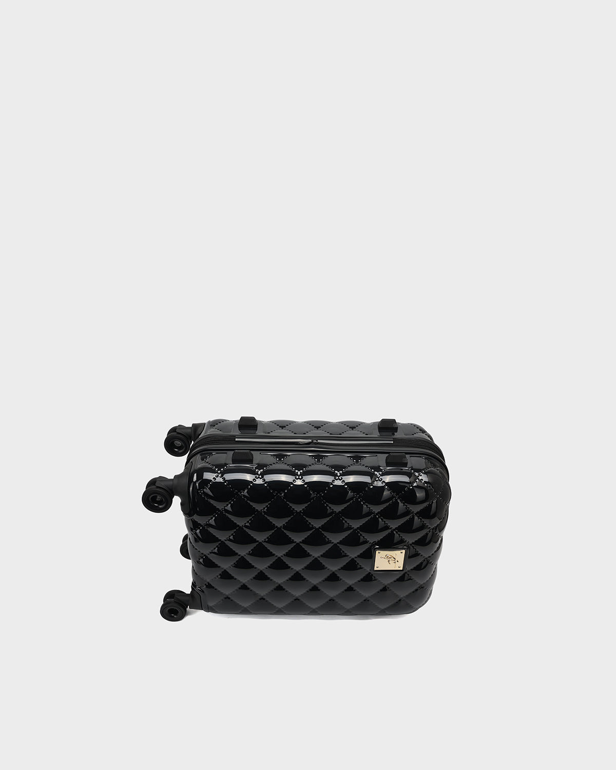 Diamond 3-Piece Luggage Set in Black