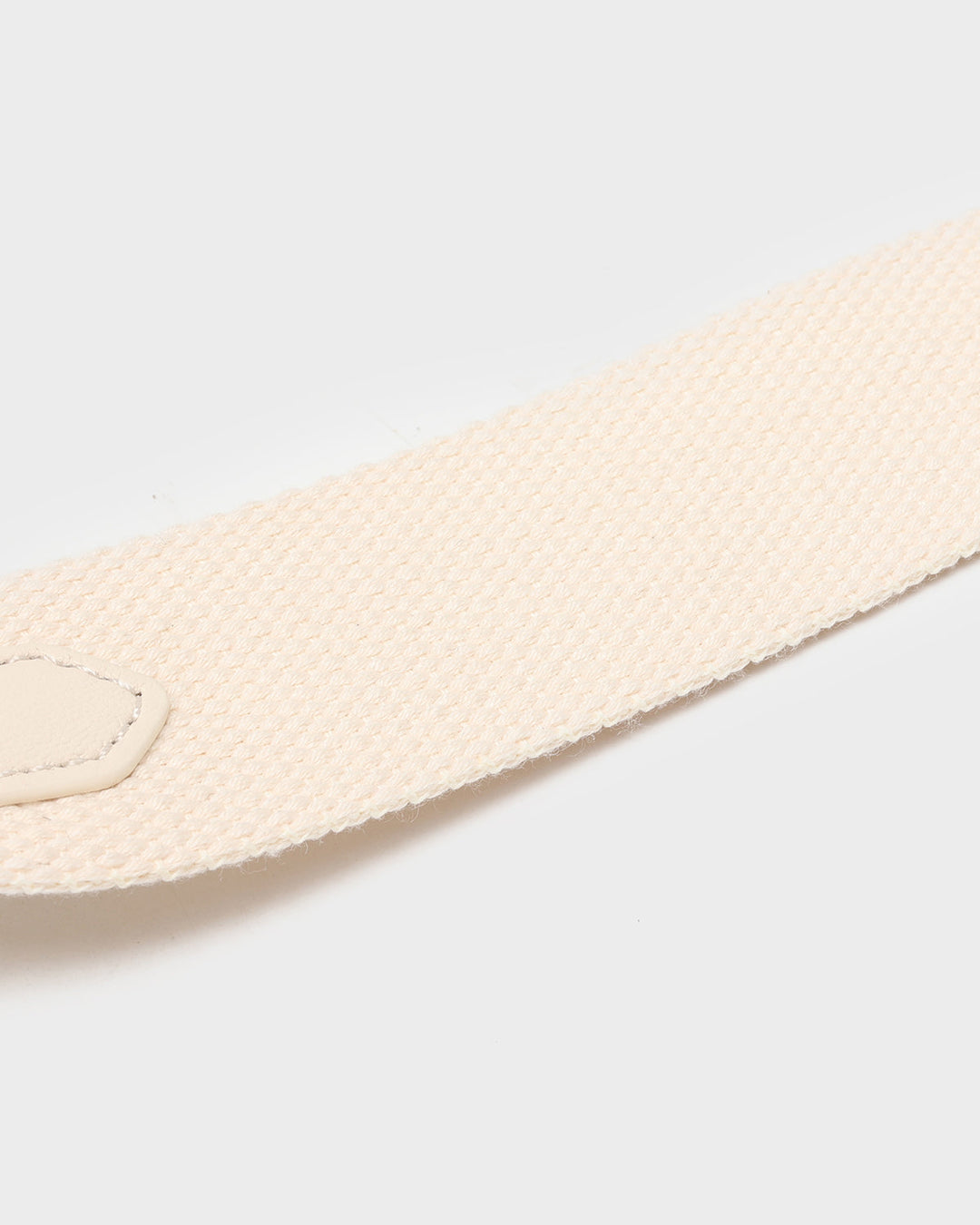 Diamond Stitch Messenger Bag in Beige