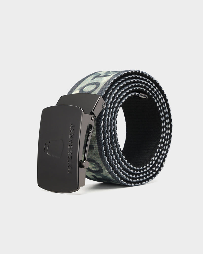 Digital Camouflage Belt in Grey