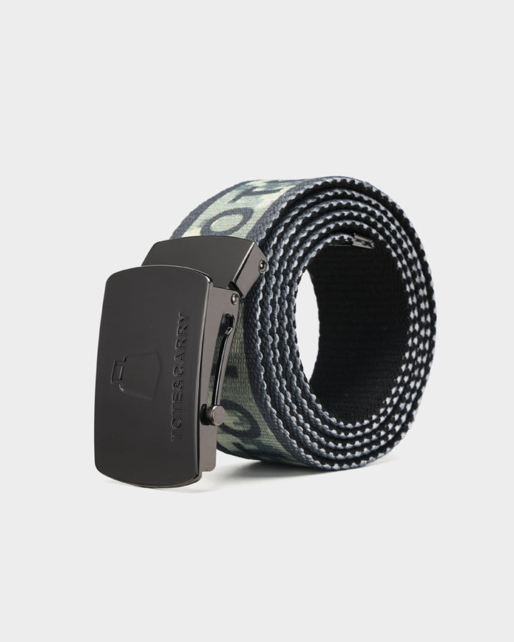 Digital Camouflage Belt in Grey