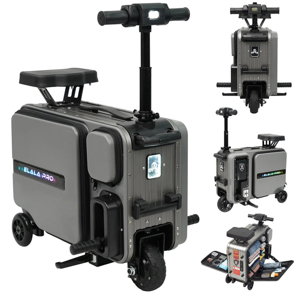 Elala Pro - The Dual Suspension Rideable Carry-On