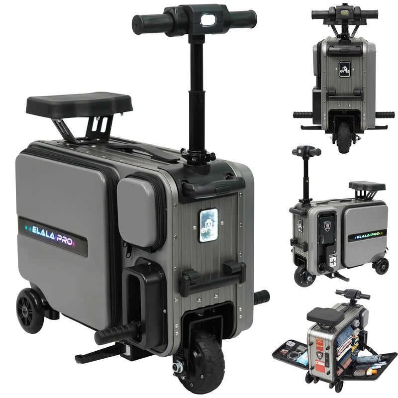 Elala Pro - The Dual Suspension Rideable Carry-On