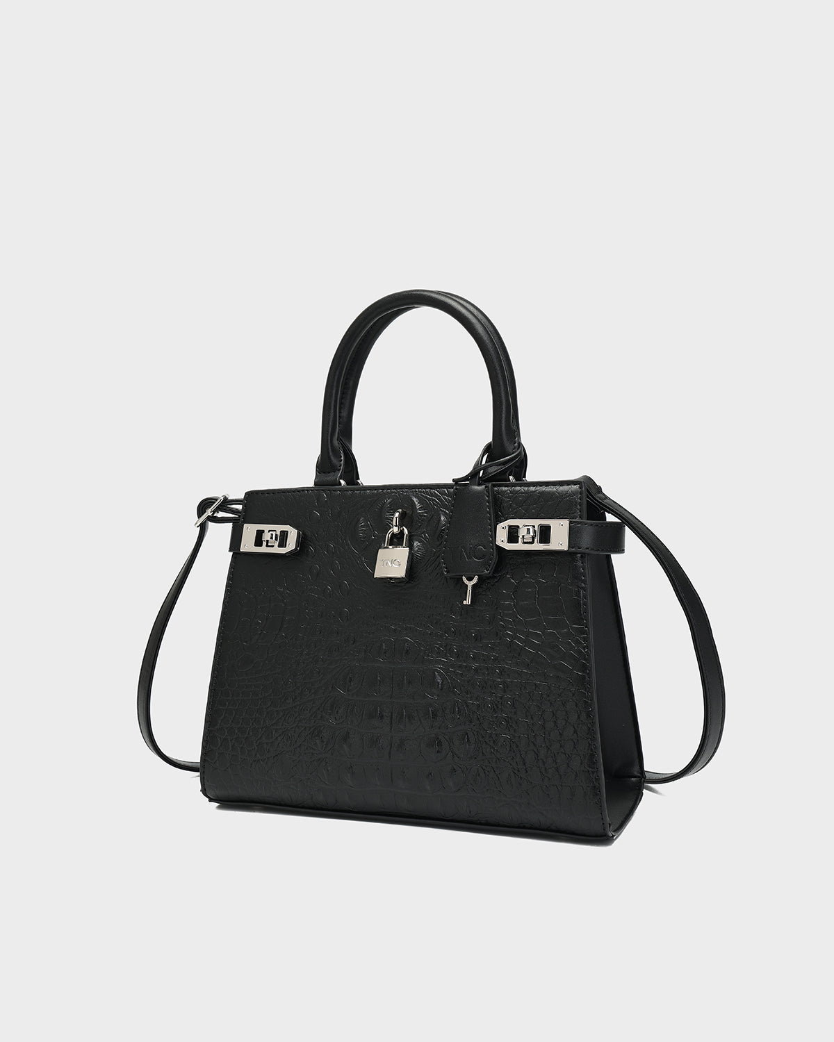 Empress Mini Tote Bag in Black