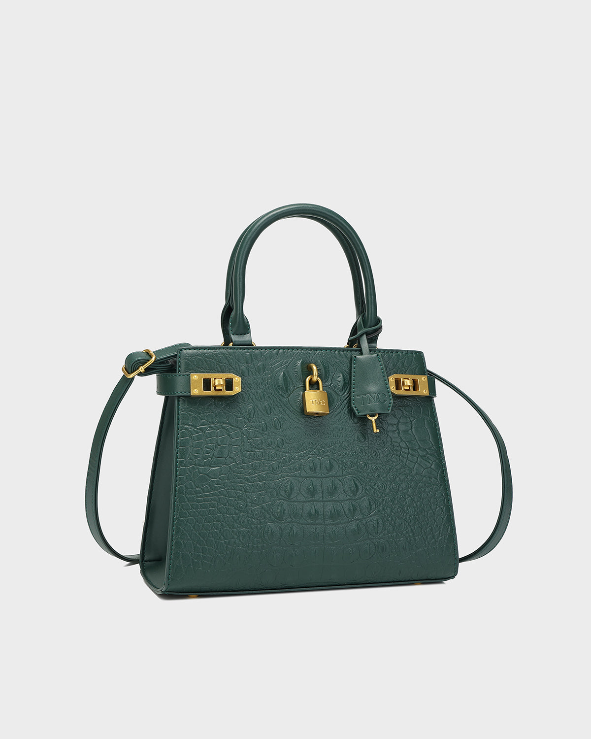 Empress Mini Tote Bag in Emerald Green