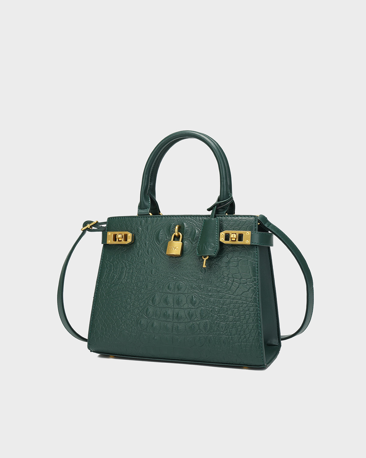 Empress Mini Tote Bag in Emerald Green