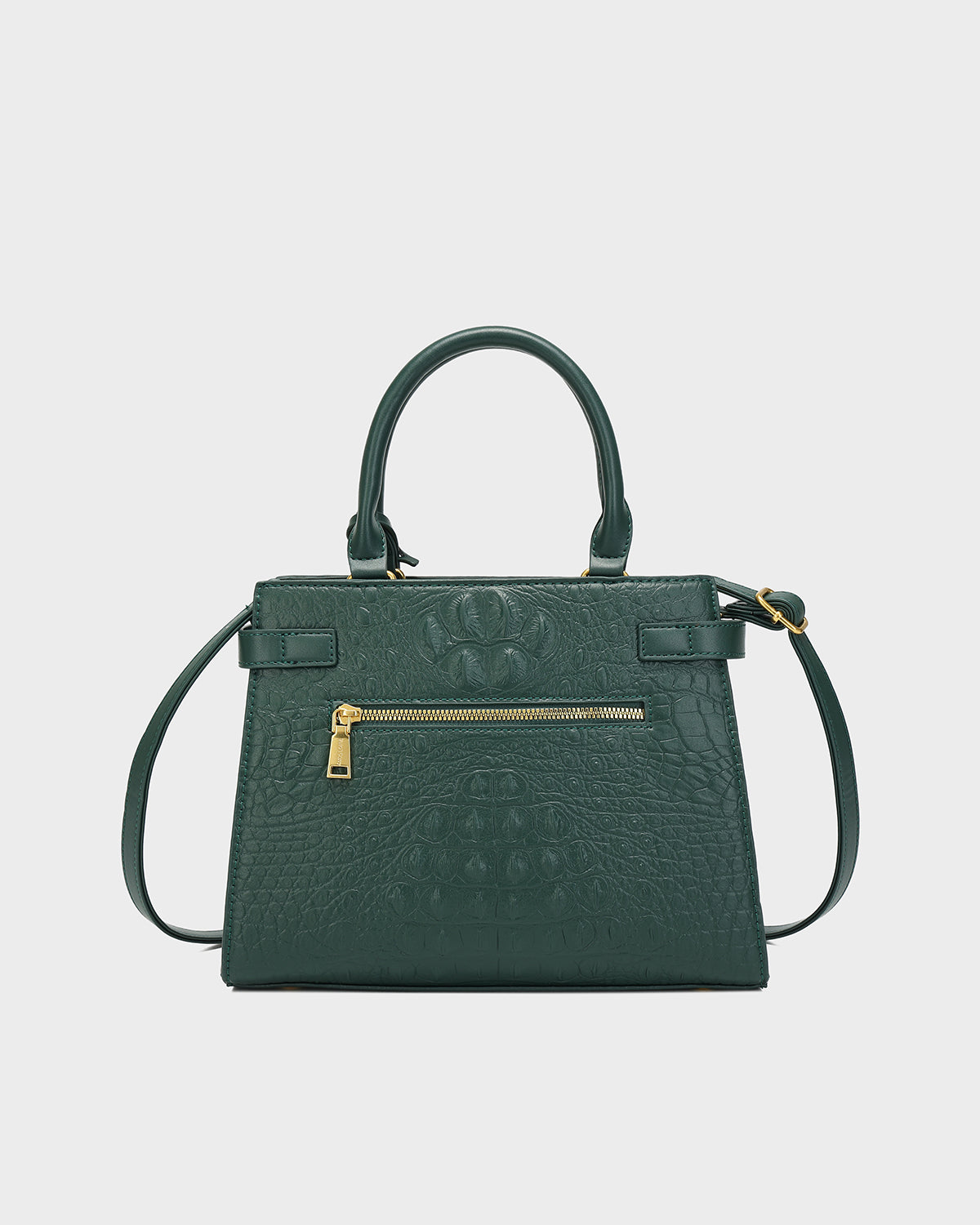 Empress Mini Tote Bag in Emerald Green