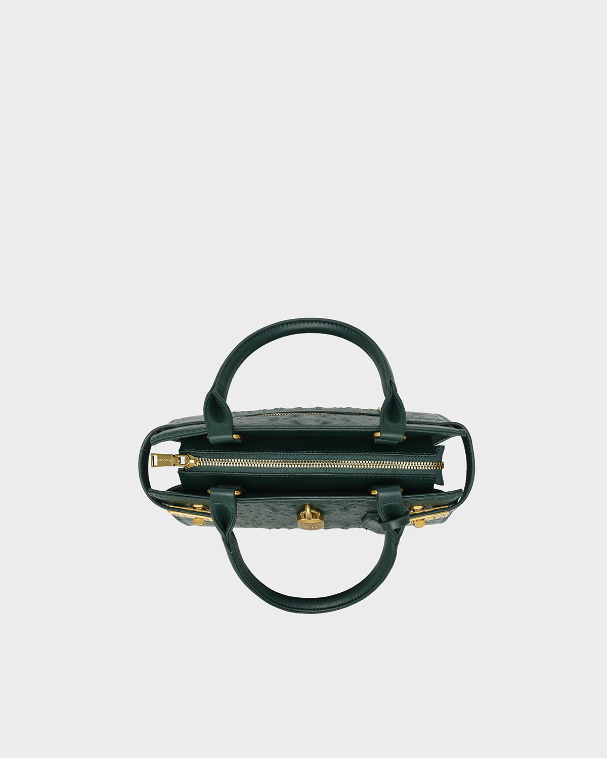 Empress Mini Tote Bag in Emerald Green