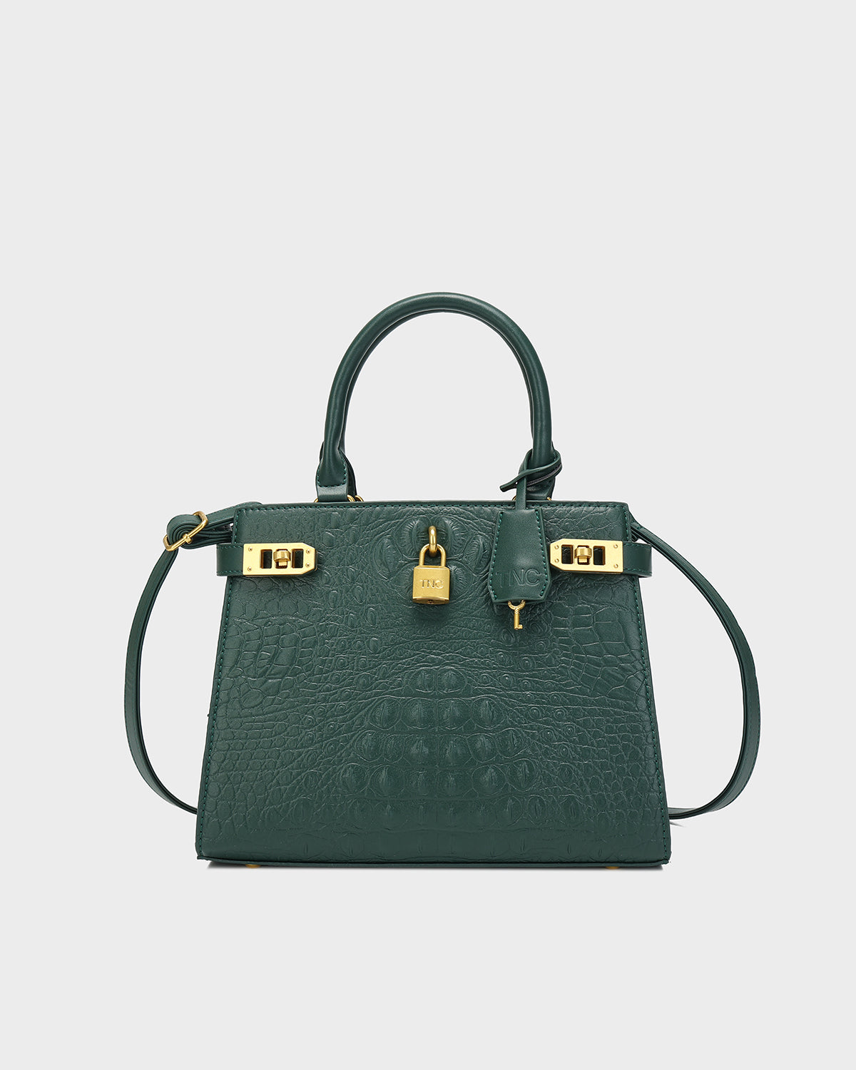 Empress Mini Tote Bag in Emerald Green