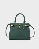 Empress Mini Tote Bag in Emerald Green