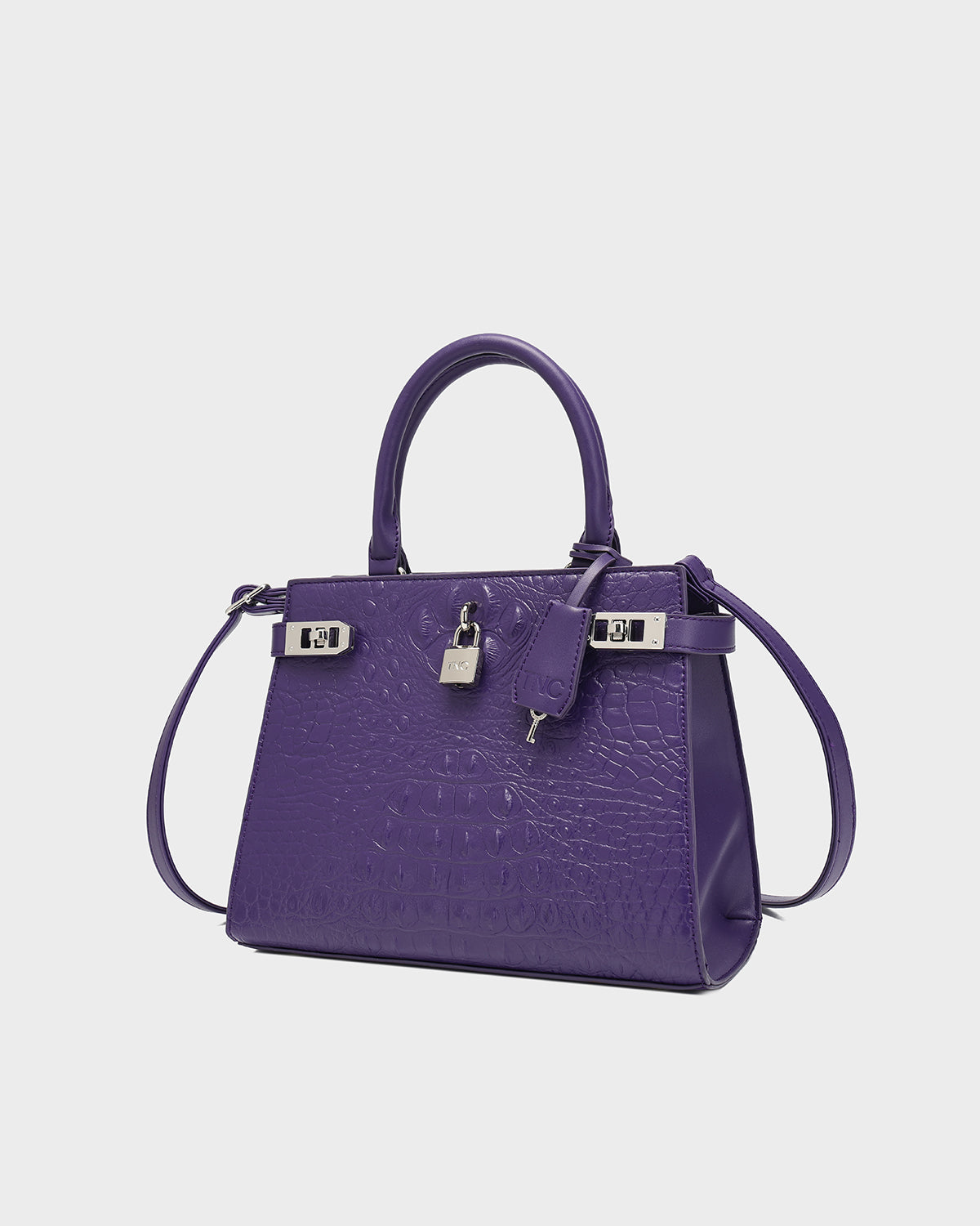 Empress Mini Tote Bag in Purple