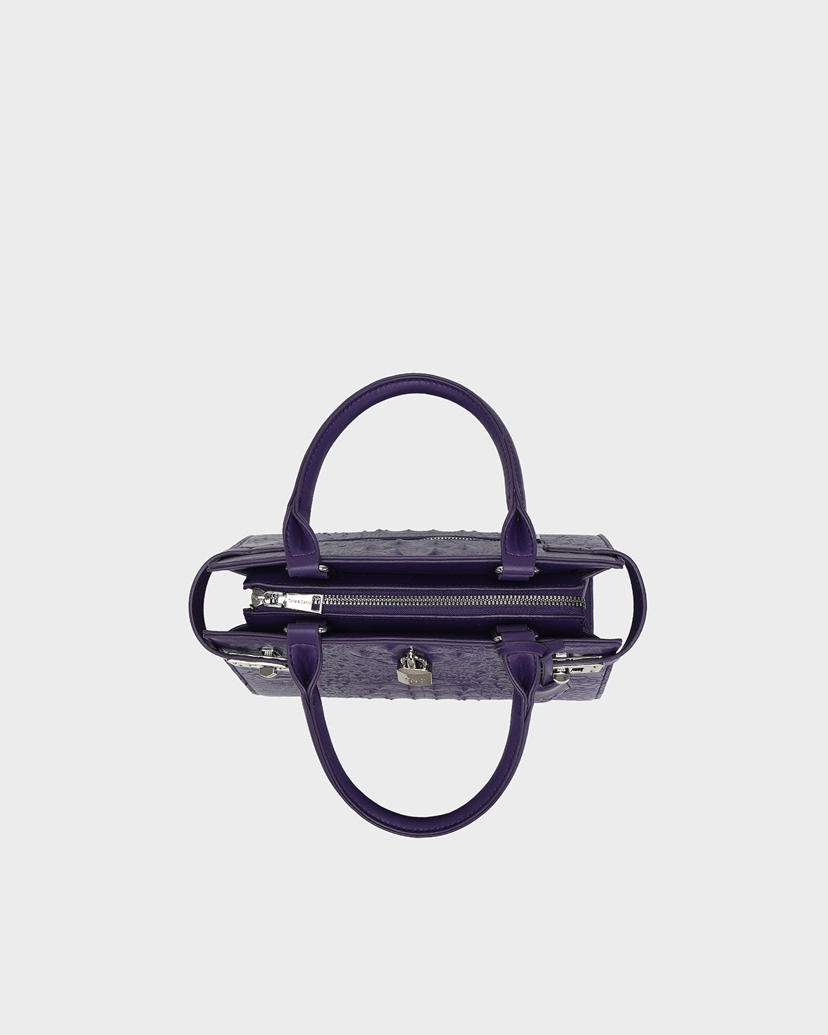 Empress Mini Tote Bag in Purple