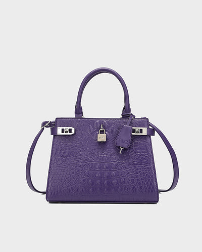 Empress Mini Tote Bag in Purple