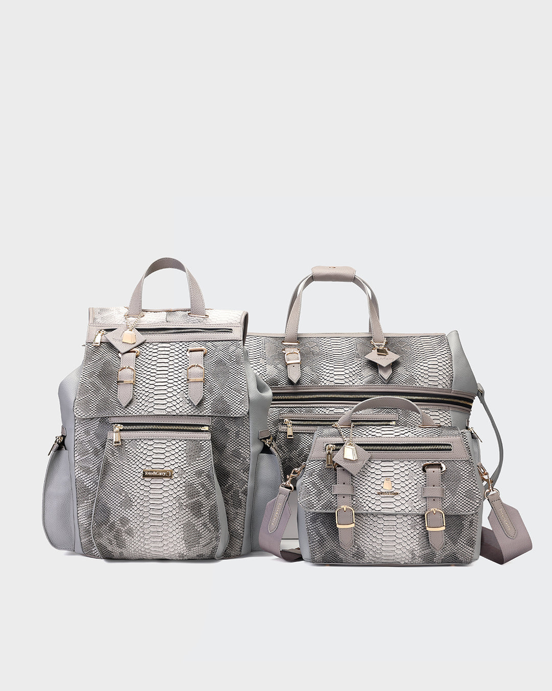 Executive Luxe Travel Set in Grey