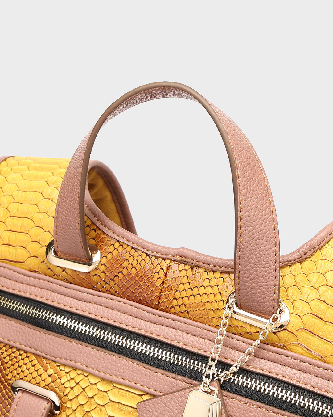 Executive Luxe Travel Set in Mustard