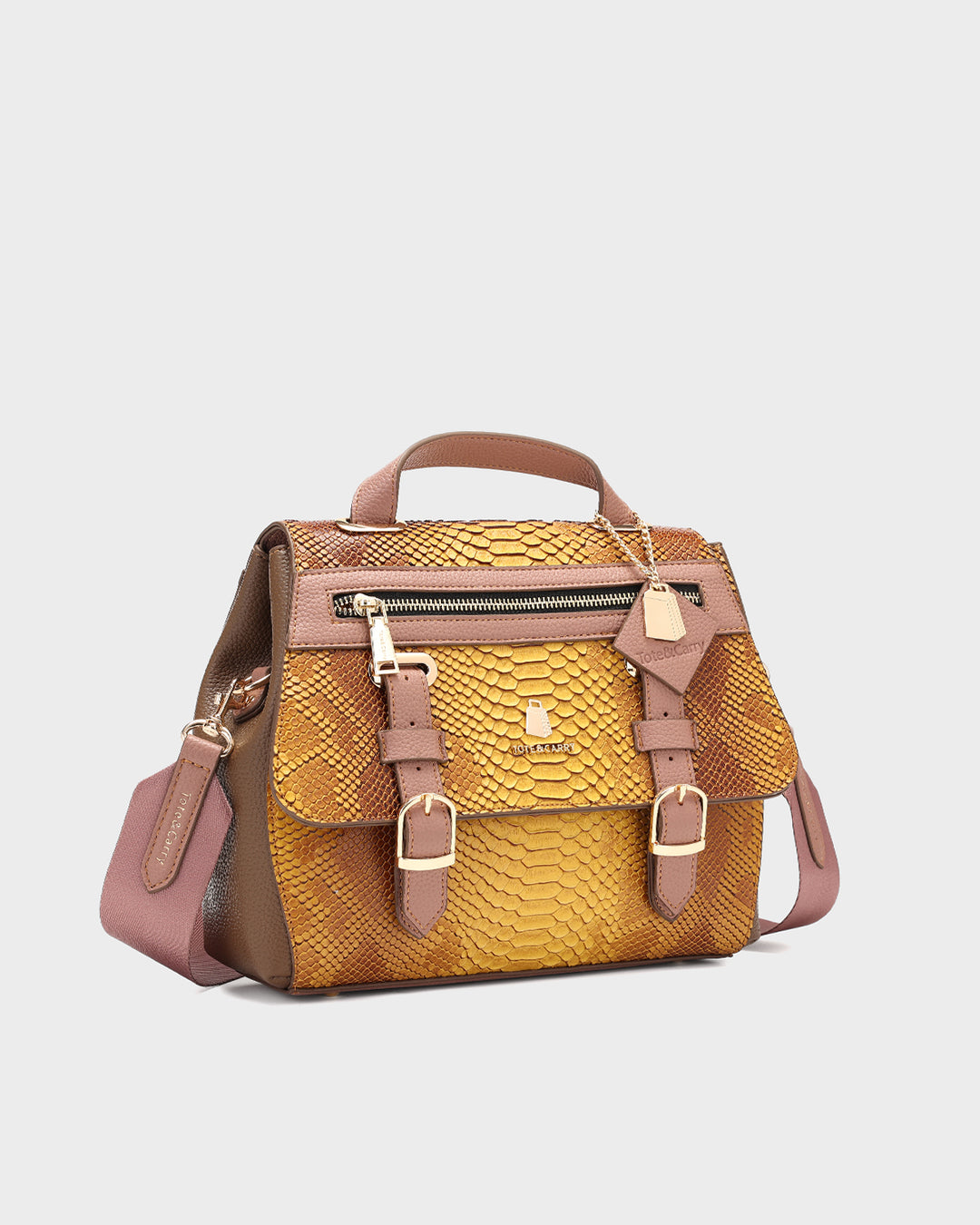 Executive Luxe Travel Set in Mustard