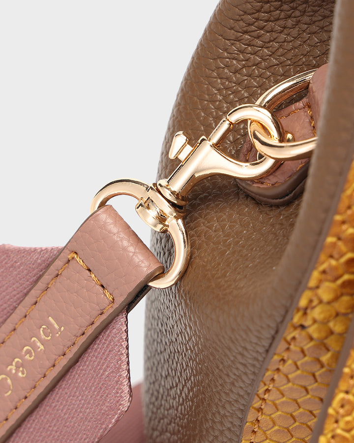 Executive Luxe Travel Set in Mustard