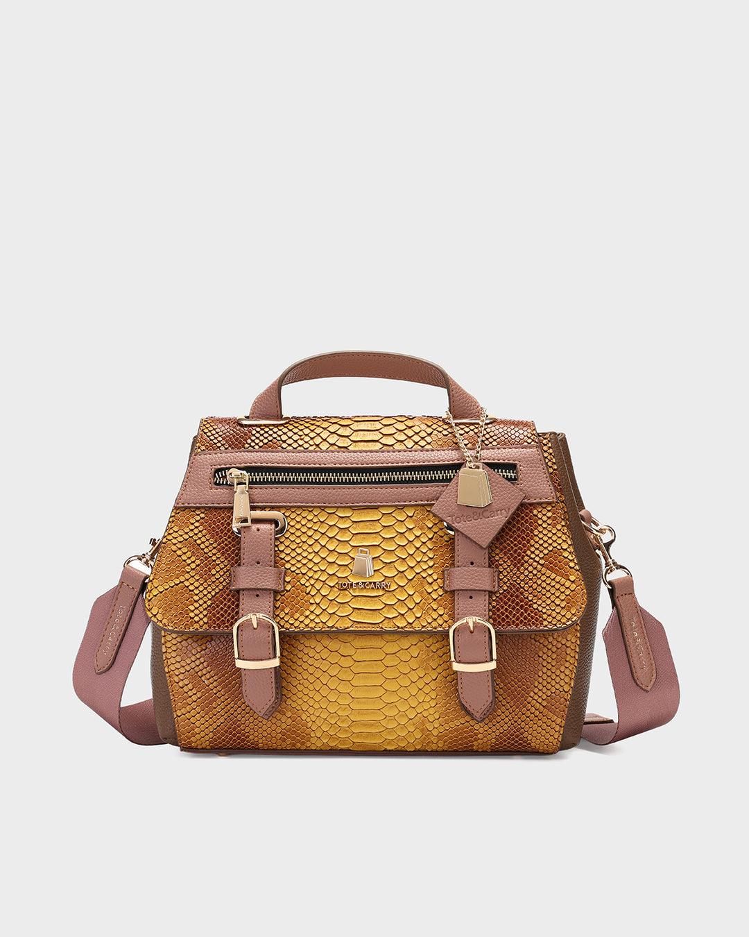 Executive Luxe Travel Set in Mustard