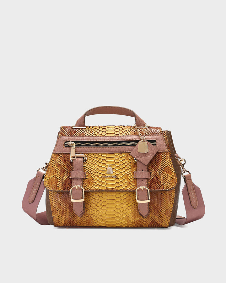 Executive Luxe Travel Set in Mustard