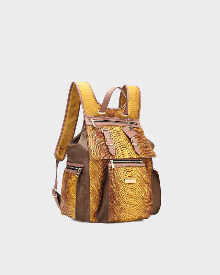 Executive Luxe Travel Set in Mustard