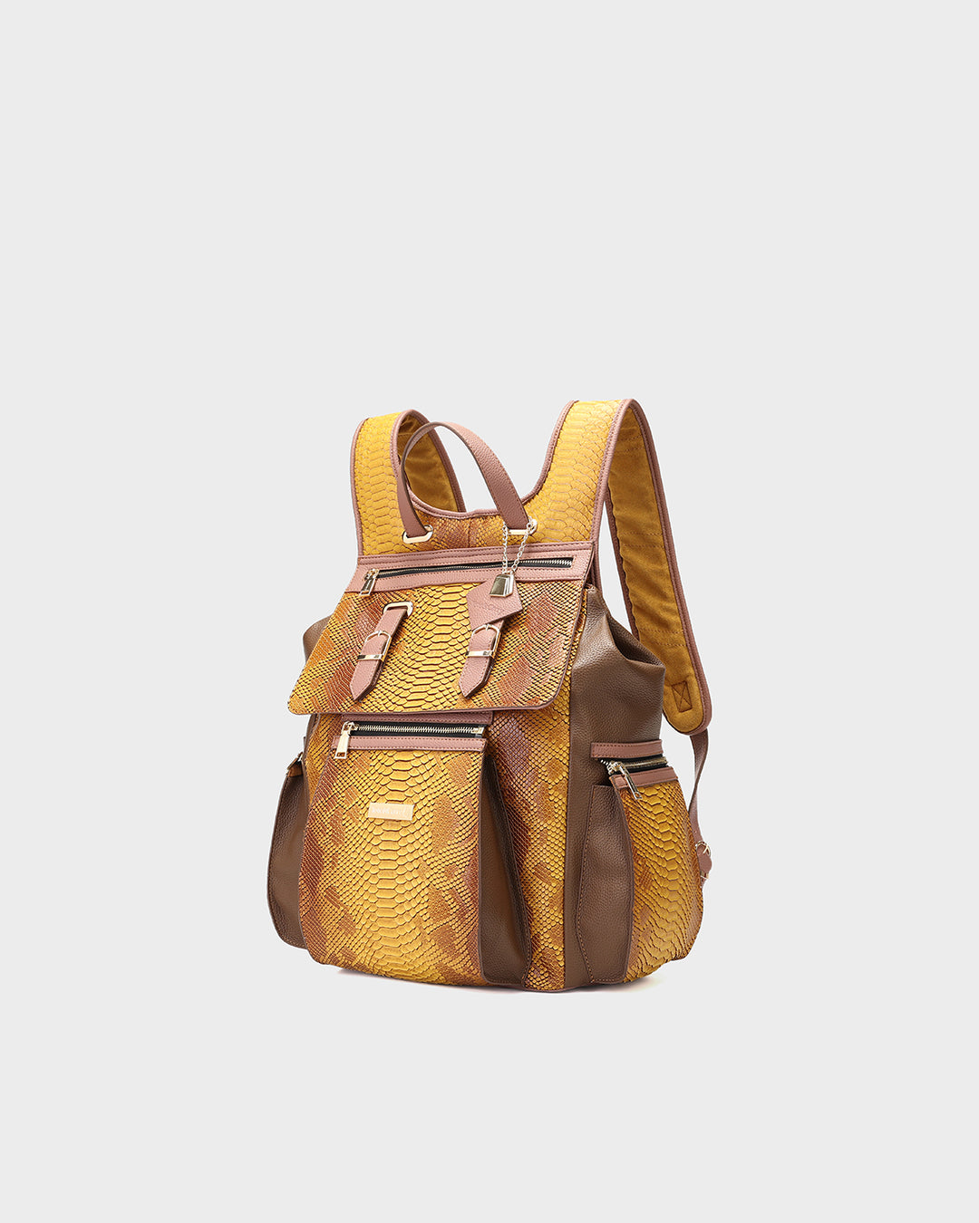 Executive Luxe Travel Set in Mustard