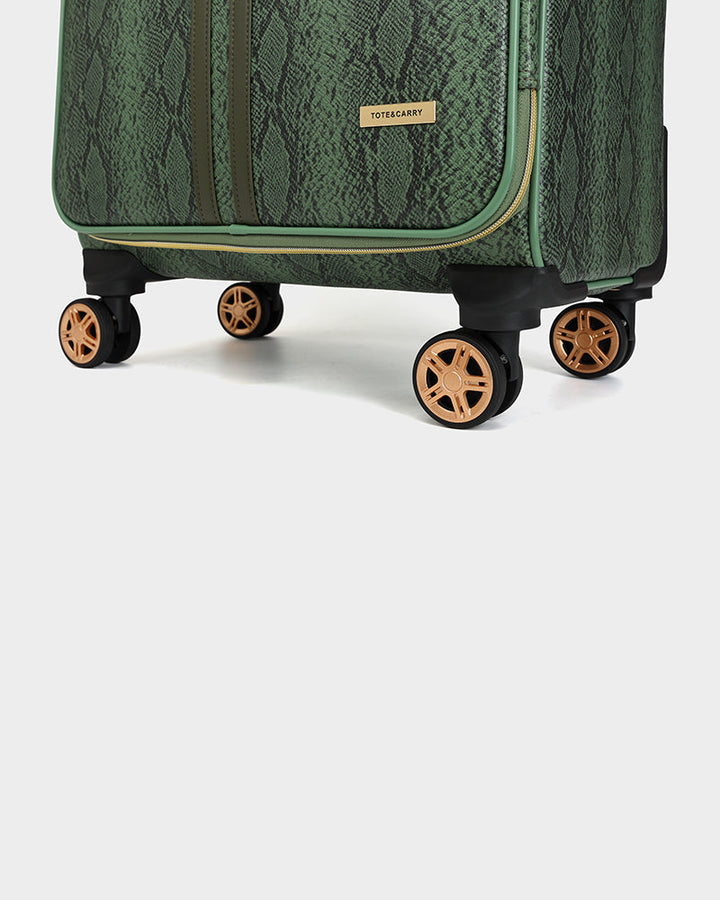 PY 2 Piece Suitcase Set in Olive
