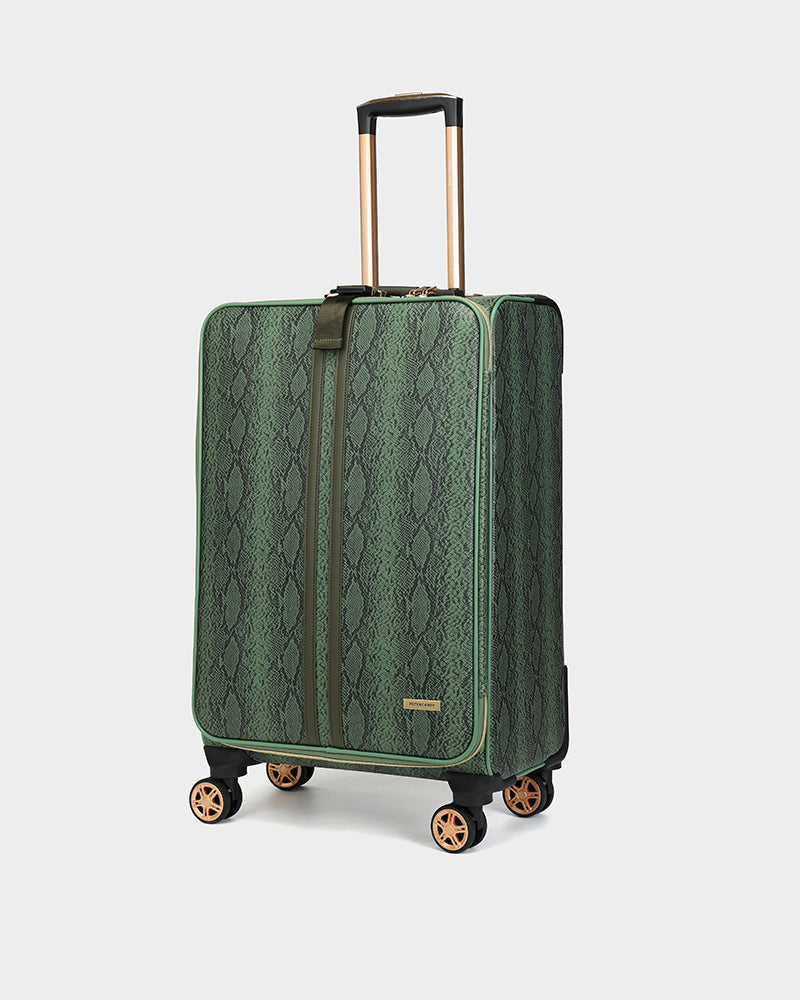 PY 2 Piece Suitcase Set in Olive