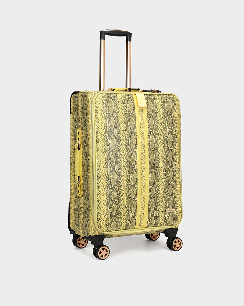 PY 2 Piece Suitcase Set in Yellow