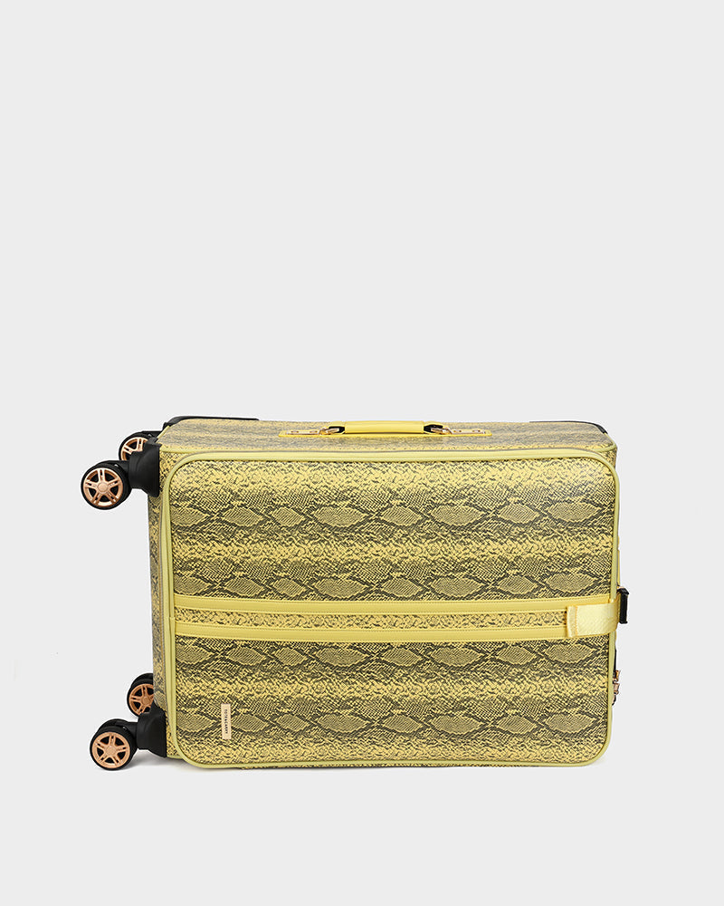 PY 2 Piece Suitcase Set in Yellow