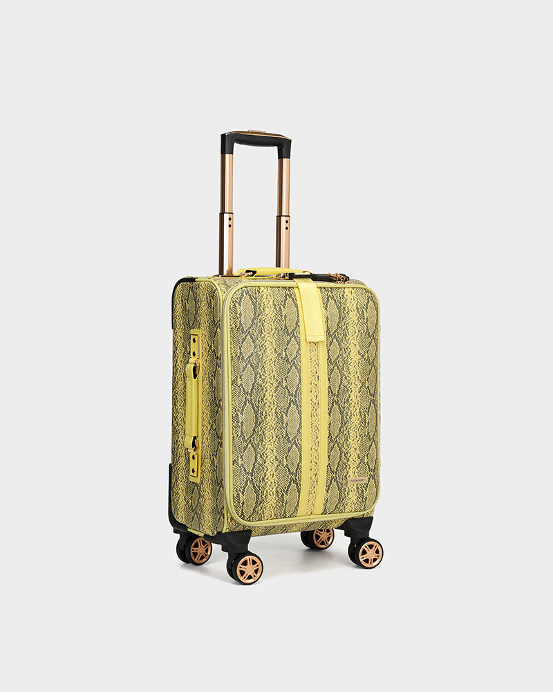 PY 2 Piece Suitcase Set in Yellow