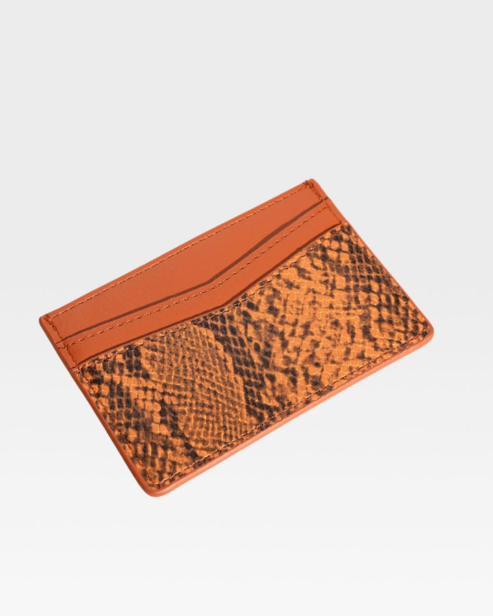 PY Card Holder Wallet in Brown