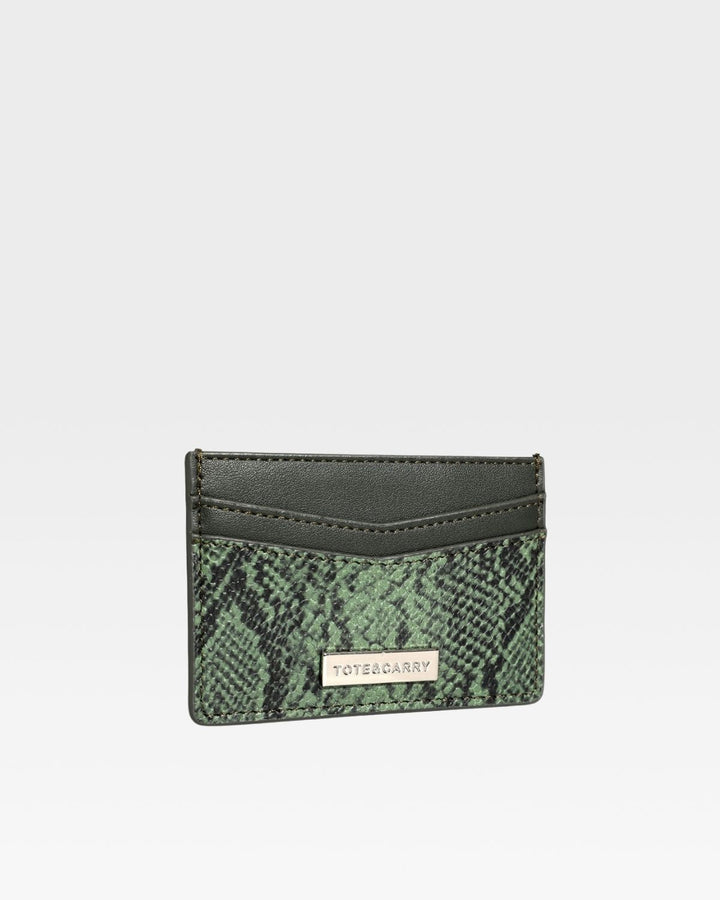 PY Card Holder Wallet in Green