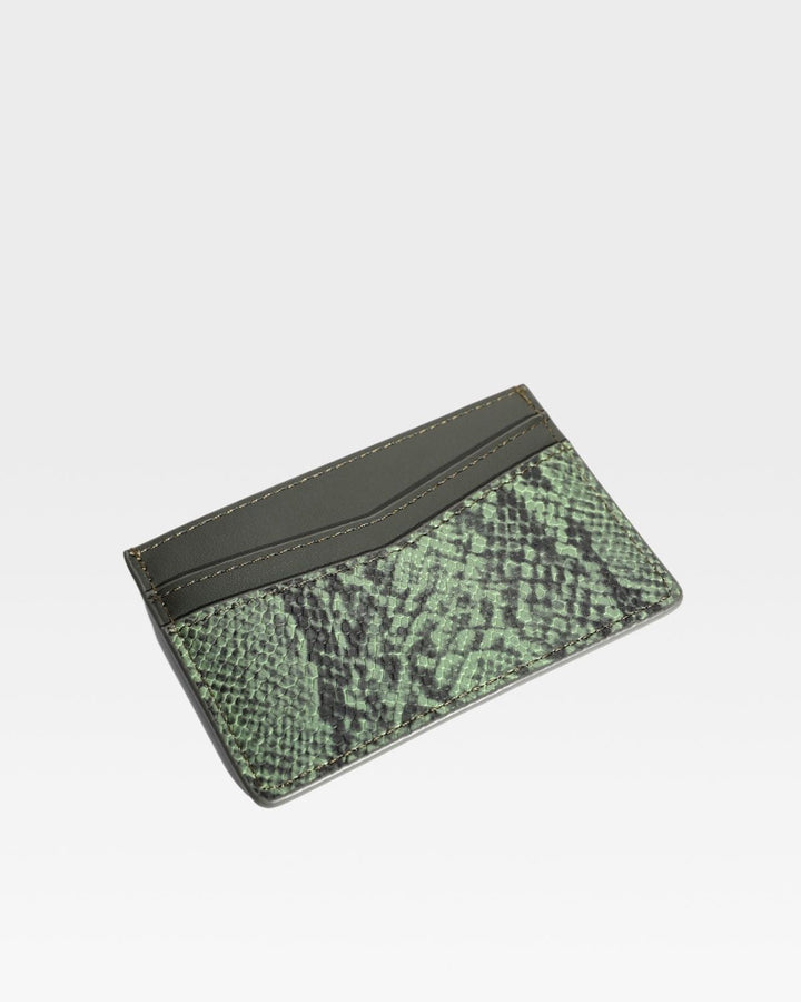 PY Card Holder Wallet in Green