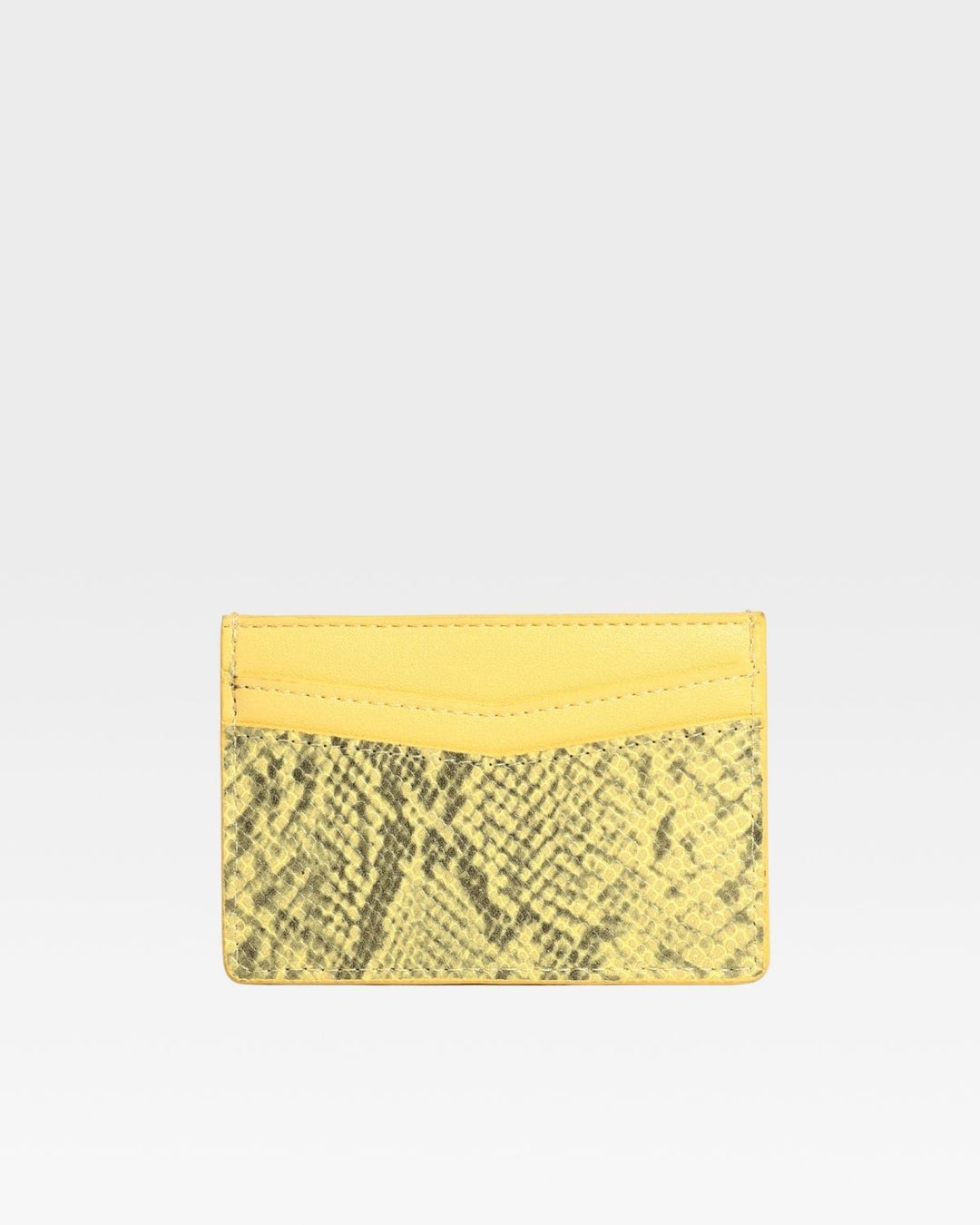 PY Card Holder Wallet in Yellow