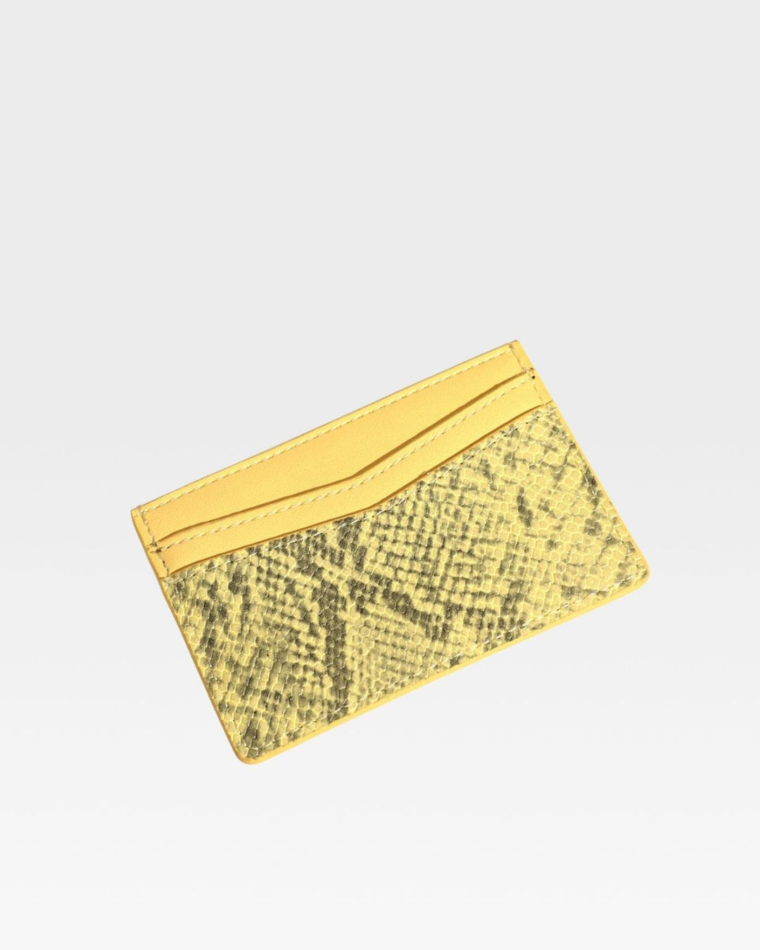 PY Card Holder Wallet in Yellow